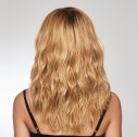 'Alpha Wave 16 inch' hairpiece, Shaded Honey Ginger (RL14/25SS), Raquel Welch