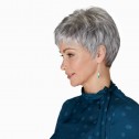 April wig, Pewter Glow (#61/41), Natural Image