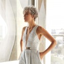 Rene of Paris Rina wig, Silver Stone