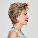 'Up Close & Personal' wig, Shaded Iced Cappuccino (RL10/22SS), Raquel Welch