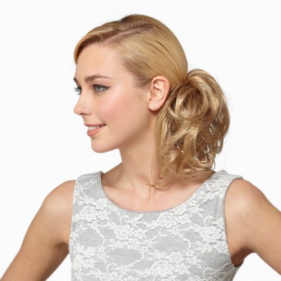 'Effortless Wrap' hairpiece, Butterscotch.